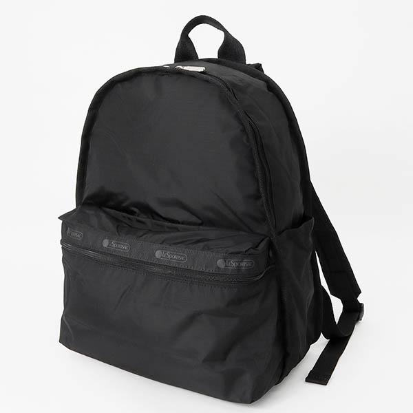レスポートサック リュックサック LeSportsac BASIC BACKPACK 無地 ブラック...