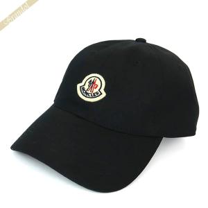 モンクレール キャップ 帽子 MONCLER メンズ ワンポイント ロゴ ベースボールキャップ ブラック 0913B00035 V0090 999｜brandol