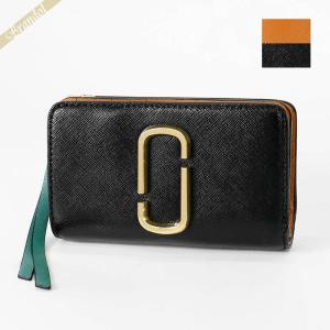 MARC JACOBS マークジェイコブス THE MINI TRIFOLD WALLET 2F3SMP049S07 三折財布小銭入付き BLACK レディース MARC JACOBS（マーク・ジェイコブス） 三つ折り財布 Snapshot スナップ