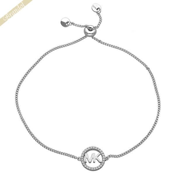 《クーポン》MICHAEL KORS マイケルコース ブレスレット MKロゴ ラインストーン サーク...