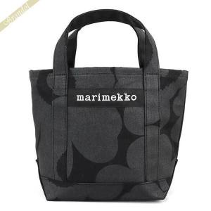 マリメッコ トートバッグ marimekko レディース Pieni Unikko Seidi Wx 花柄 ブラック 047586 999｜brandol