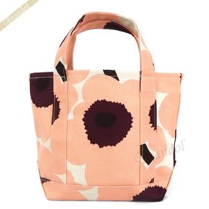 マリメッコ トートバッグ marimekko レディース Pieni Unikko Clover 花柄 ライトピンク 048465 833｜brandol