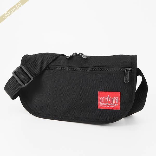 マンハッタンポーテージ ボディバッグ Manhattan Portage ウェストバッグ ブラック ...