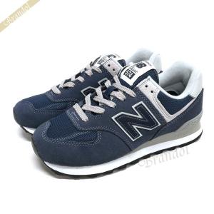 《P8倍_15日23:59迄》ニューバランス スニーカー new balance 574 レディース 22.0-25.5cm ネイビー WL574EN 410 NAVY｜brandol