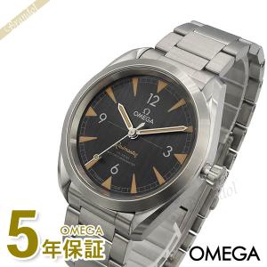 オメガ 腕時計 OMEGA メンズ シーマスター レイルマスター コーアクシャル ブラック シルバー 220.10.40.20.01.001｜brandol