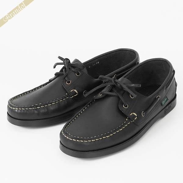 《クーポン配布》パラブーツ ビジネスシューズ メンズ Paraboot 本革 デッキシューズ BAR...