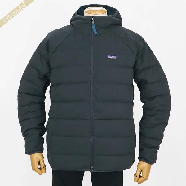 パタゴニア メンズ コットン ダウン ジャケット Patagonia M/L/XLサイズ ダークネイ...