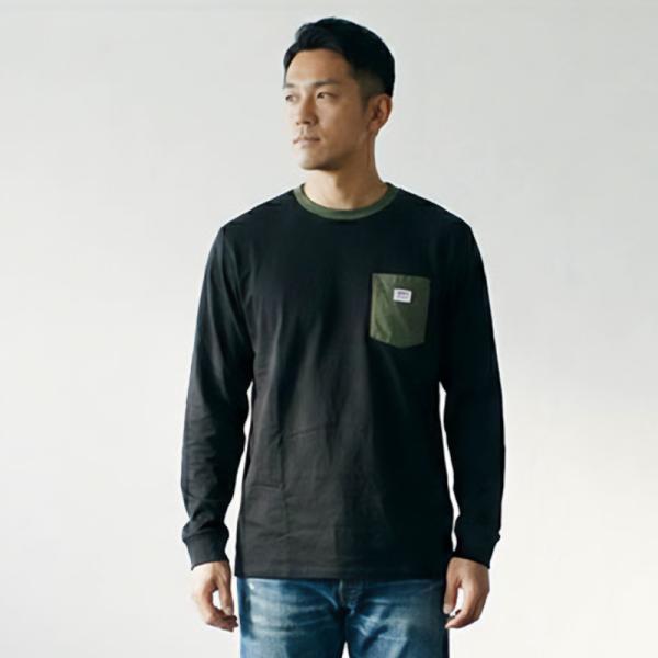 パタゴニア Tシャツ Patagonia メンズ ステッカーポケット レスポンシビリティー ロングス...