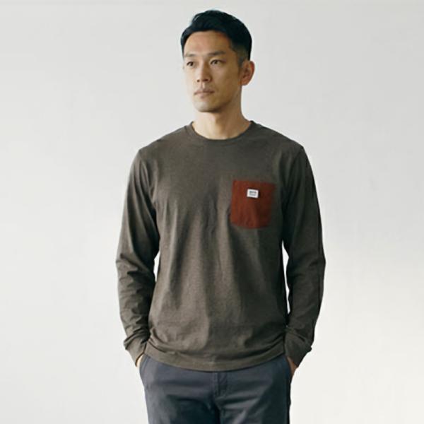 パタゴニア Tシャツ Patagonia メンズ  ステッカーポケット レスポンシビリティー ロング...