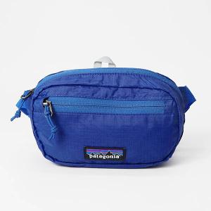 《P5倍_29日23:59迄》パタゴニア ボディバッグ Patagonia ULTRALIGHT BLACK HOLE MINI HIP PACK パッカブル ウェストバッグ ブルー 49447 PGEB / Passage Blue｜brandol