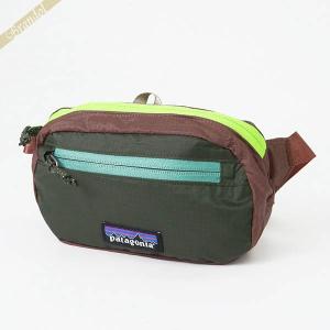 【希少】【新品】patagonia ボディバッグ グリーン patagonia（パタゴニア） ボディバッグPatagonia ULTRALIGHT BLACK