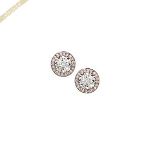 スワロフスキー ピアス Swarovski Constella スタッド ラウンドカット ピンクゴールド 5636275 | ブランド｜brandol