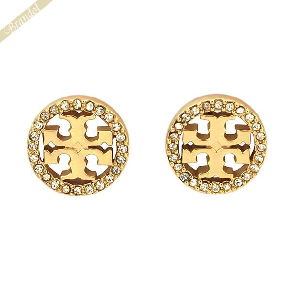トリーバーチ ピアス TORY BURCH レディース ラインストーン サークル スタッズ ゴールド...