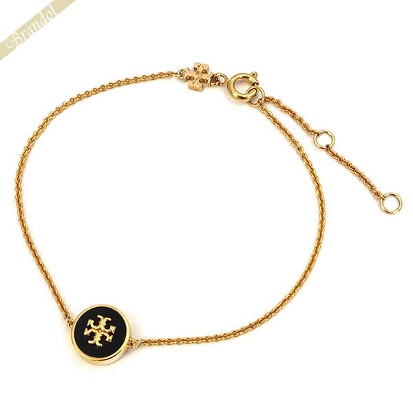 《クーポン》トリーバーチ ブレスレット TORY BURCH レディース エナメル サークル ブラッ...