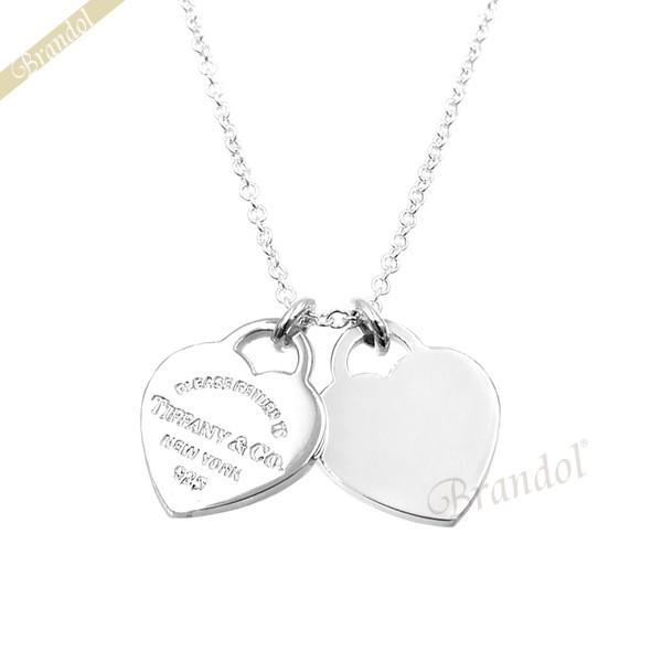 ティファニー ネックレス Tiffany レディース リターン トゥ ティファニー ダブル ハートペ...