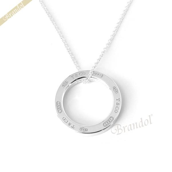 ティファニー ネックレス Tiffany レディース サークル ペンダント ミディアム シルバー 2...