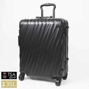 トゥミ キャリーケース TUMI コンチネンタル キャリーオン 35L 19 DEGREE ALUMINUM マットブラック 988204386｜brandol