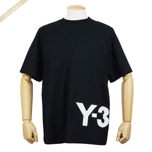 《店内全品_P9倍》ワイスリー Tシャツ Y-3 メンズ サイドロゴ XS/S/ML ブラック HG6093 BLACK