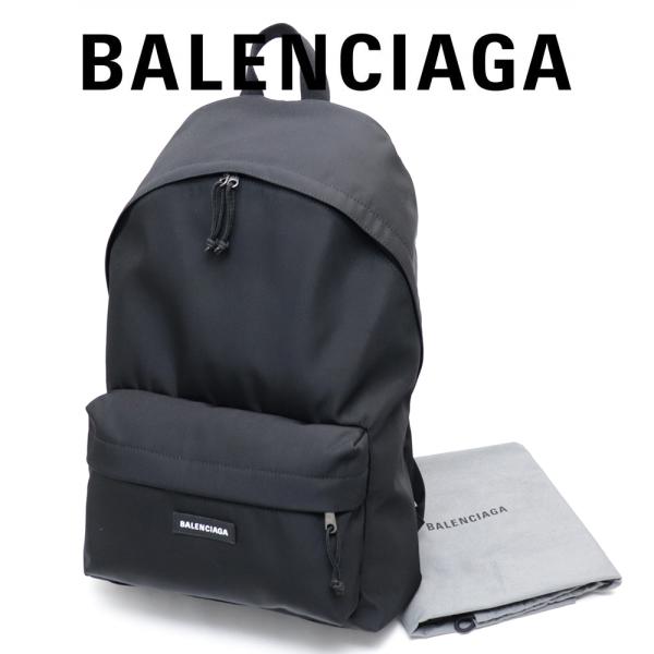 バレンシアガ リュック バックパック BALENCIAGA ブラック EXPLORER エクスプロー...