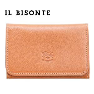 IL BISONTE（イルビゾンテ） カードケース 名刺入れ ブロンズ パス