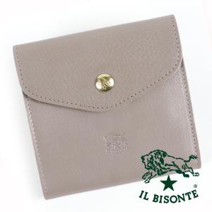 IL BISONTE（イルビゾンテ） 財布 二つ折り がま口 小銭入れ付き