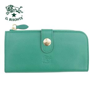 IL BISONTE（イルビゾンテ） 財布 二つ折り がま口 小銭入れ付き