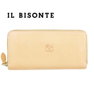 極美品✨IL BISONTE イルビゾンテ 長財布　大容量　希少　キャメル IL BISONTE（イルビゾンテ） 財布 長財布 ラウンドファスナー SZW046