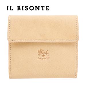 IL BISONTE（イルビゾンテ） 財布 三つ折り ミニ財布 小銭入れ付き