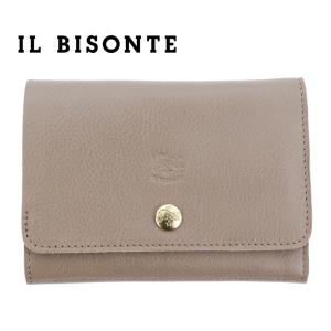 IL BISONTE（イルビゾンテ） 財布 二つ折り 長財布 ボタン L字