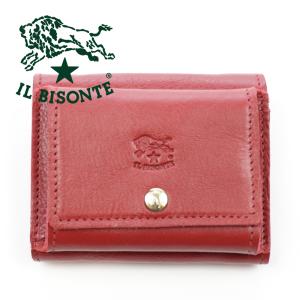 イルビゾンテ IL BISONTE 折財布 レディース メンズ SMW022 PV0005 GY103N 二つ折り財布 コンパクト財布 ミニ財布 レザー トルトラ IL BISONTE - イルビゾンテ IL BISONTE 折財布 レディース メンズ