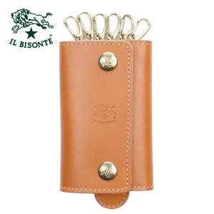 IL BISONTE（イルビゾンテ） キーケース 日本限定パイソンエンボスド