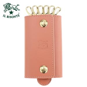 IL BISONTE（イルビゾンテ） キーケース 6連 キーリング付き