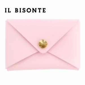 IL BISONTE（イルビゾンテ） カードケース 名刺入れ ナチュラル ヌメ