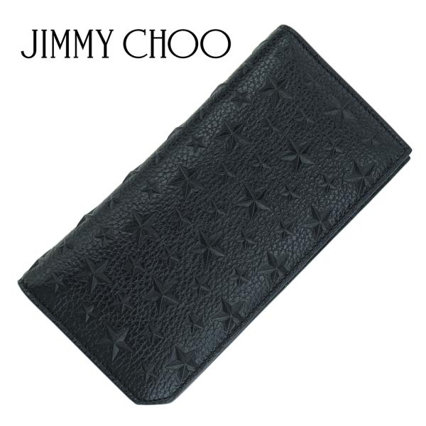 ジミーチュウ 財布 長財布 Jimmy Choo BLACK クーパー ブラック 黒 星 スター 本...