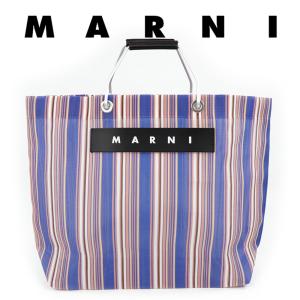 MARNI（マルニ） マルニフラワーカフェ トートバッグ ストライプ