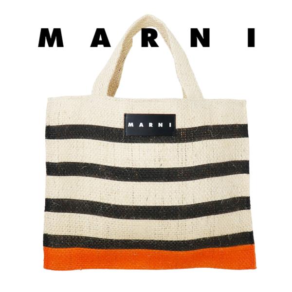 マルニ バッグ MARNI ストローバッグ カナパ スモール SHMH0003M1 RF0083 S...