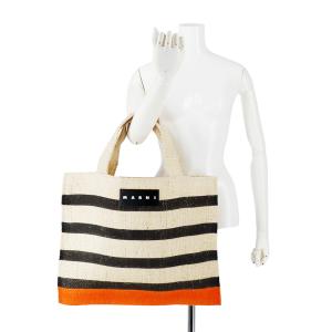 マルニ バッグ MARNI ストローバッグ カ...の詳細画像2