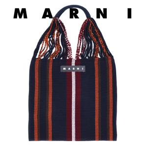 MARNI（マルニ） マルニフラワーカフェ ハンモックバッグ ストライプ