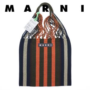 【美品】MARNI マルニマーケット エクリュ ハンモック トートバッグ MARNI（マルニ） バッグ ハンモックバッグ マルニフラワーカフェ