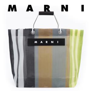 MARNI（マルニ） マルニフラワーカフェ トートバッグ ストライプ