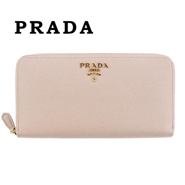 Prada Prada PARDA SAFFIANO METAL 長財布 1ML506