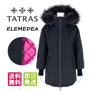 タトラス ダウンジャケット TATRAS ELEMEDEA エレメデア LTLA22A4239 D 01 BLACK ブラック アウター ナイロン 軽量｜brandparks