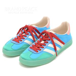 グッチ グッチ×adidas アディダスコラボ ガゼル スニーカー マルチカラー 707867　#7.5 ブランドピース｜brandpeace