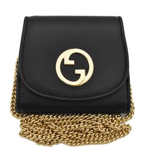 グッチ 財布 GUCCI カードケースウォレット レディース インターロッキングG ブロンディ ミディアム チェーンウォレット 725219