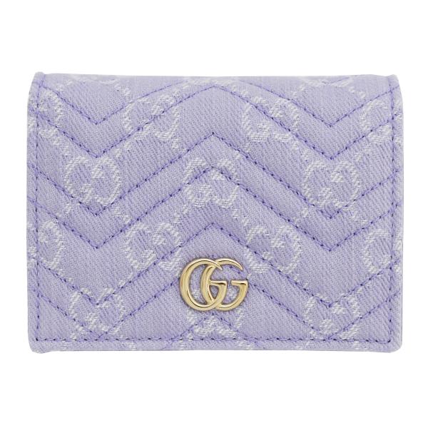 グッチ 財布 GUCCI カードケースウォレット スモールウォレット レディース GGマーモント デ...