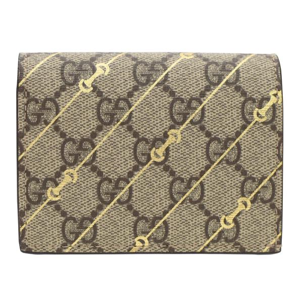 グッチ 財布 GUCCI カードケースウォレット レディース メンズ GGスプリームキャンバス×ホー...