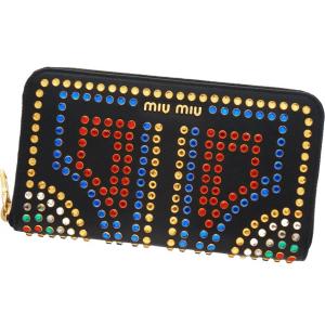 miu miu財布 ミュウミュウ ラウンドファ...の詳細画像1