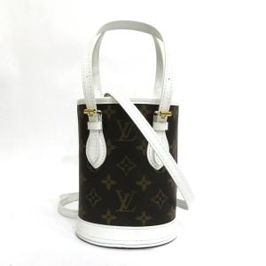 中古 ルイヴィトン バッグ ナノバケット モノグラム 2WAY ショルダー ハンド Aランク M81489 RFID LOUISVUITTON あすつく【送料無料】【西神店】　｜brandritz