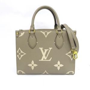 中古 ルイヴィトン オンザゴーPM トートバッグ 2WAY モノグラム・アンプラント M45779 ABランク LOUISVUITTON あすつく【送料無料】【西神店】｜brandritz