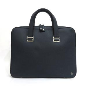 中古 ダンヒル dunhill SAランク レザー アタッシュケース ビジネスバッグ ブリーフケース メンズ ブラック ネイビー あすつく【送料無料】【西神店】｜brandritz